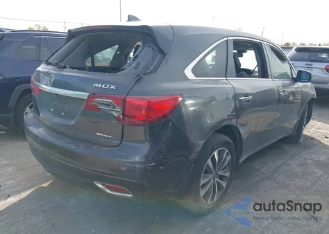 2014 Acura Mdx Technology Package z USA, uszkodzony, nr VIN 5FRYD4H42EB032025